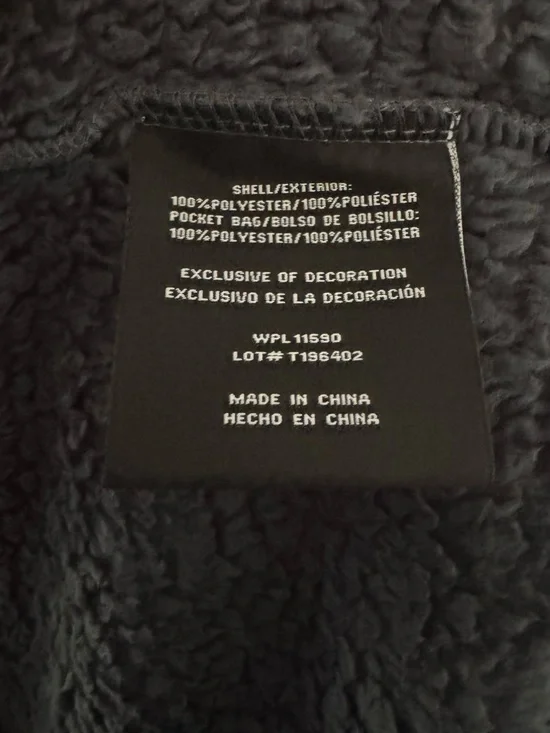 32 Degrees Heat Boys Black Zip Closure Jacket with Zippered Pockets (M 10-12) - Picture 9 of 9